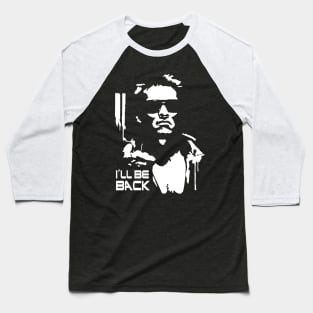 Arnold Schwarzenegger I'll Be Back (Terminator) Baseball T-Shirt